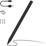 MoKo Stylus Pen for Surface, Fast Charge Surface Pen for Microsoft Surface Pro 9/8/X/7/6/5/4/3 Surface 3/Go/Book/Laptop/Studio, MPP2.0 & 4096 Pressure Tilt Digital Pen, Magnetic and Palm Rejection