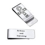 Personalised Money Clips Mens Custom Money Clip and Credit Card Holder Gifts for Men