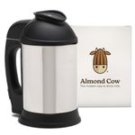 Almond Cow Milk Maker Machine, Plant Based Milk Maker for Homemade Almond Milk, Soy Milk, Oat Milk, Cashew Nut Milk, & More, Handy Stainless Steel Food Making Machines, Makes 5-6 Cups Per Batch, 120V