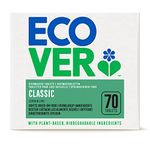 Ecover Classic Dishwasher Tablets, Lemon & Lime, 70 Tablets, 0.5KG