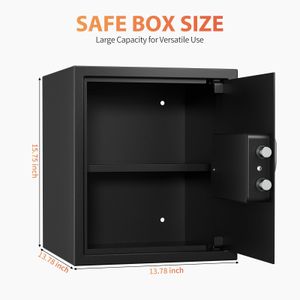 KABISAFE 43L Digital Safe – Electronic Lock, Large Security Box