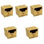 Moondown Farm Finch Nest Boxes for Exotic Finches (Pack of 5)