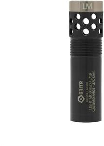 GRITR 12 GA Pattern Control Steel Tubes Compatible with Benelli/Beretta Mobil - 2.95" Ported Extended Constrictions - .710 Light Modified, Mid-Range 25-35 yd