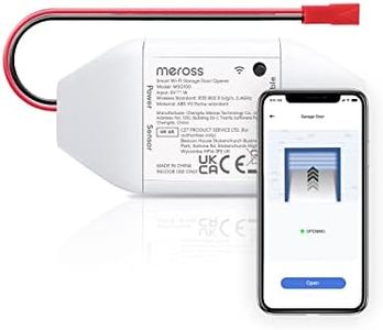 meross Smart Garage Door Opener, Remote Control Add-On to Existing Garage Opener, Compatible with Amazon Alexa, Google Assistant, SmartThings