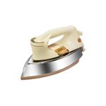 Bajaj DHX-9 1000W Heavy Weight Dry Iron | Advance Soleplate And Anti-Bacterial German Coating Technology | Multiple Temperature Levels | 2 Yr Warranty 【Ivory】