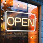 LED Neon Open Sign, 16"x 9"New Elec