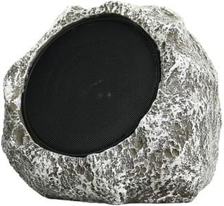 Altavoces de Roca al Aire Libre, Bluetoothes con energía Solar, Altavoces inalámbricos al Aire Libre, Altavoces al Aire Libre Recargables de USB de 9x7x7 para jardín para jardín, Patio