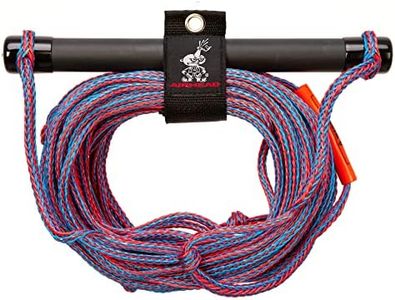 Airhead Water Ski Rope with Rubber Handle, 1 Section, 75-Feet