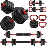 UNNMIIY Adjustable Dumbbells, 10/20