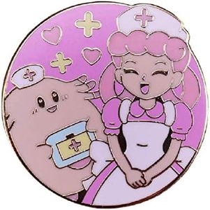 Nurse Joy Hard Enamel Nursing First Aid Hospital RN Enamel Pin…, enamel