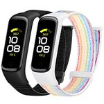 Huamanlou Bracelet Compatible with Samsung Galaxy Fit 2 Wristband, Nylon, Breathable Adjustable Watch Strap, Sport Replacement Strap for Galaxy Fit 2