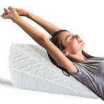 Wedge Pillow Orthopaedic Acid Reflux Back Bed Support with Cover Washable