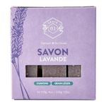 CRATE 61 ORGANICS Vegan Natural Bar Soap, Handmade Soap With Premium Essential Oils, Cold Pressed Face And Body For Men Women 3 Pack, (4 oz, Bars) (Lavender)