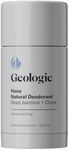 Geologie Hana Natural Deodorant | Jasmine + Clove Scent for Men & Women | Sensitive Skin Safe | Aluminum-Free, Baking Soda-Free, Dermatologist Tested, Vegan, Sulfate-Free, Paraben-Free | (2.6 oz)