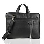 GOLD SKY Men's Synthetic Leather Briefcase Best Laptop Messenger Bag Satchel for Men