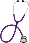 Prestige Medical Clinical Plus Dynamic Range Stethoscope with Two Piece Box Packaging, Purple