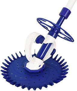 Upgraded Automatic Swimming Pool Vacuum Cleaner Powerful Suction Pool Cleaner Inground Above Ground Pool Sweeper with Hose