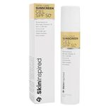 SkinInspired Total Care Gel Sunscreen | SPF 50+ PA+++ | Broad Spectrum | Ultra Light Gel | All Skin Types | For Both Men & Women | Airless Pump - 50 ml