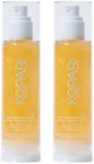 Kopari Sun Shield Body Glow, Broad Spectrum SPF 50, Lightweight Shimmering Gel Texture Absorbs Quickly, Non Sticky, Glowing Results, Gold 2 Pack