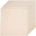 12 Pack Basswood Sheets for Crafts-