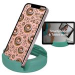 GoDonut Original Universal Smartphone and Tablet Stand, Compatible with Android iPad iPhone Samsung Galaxy LG Pixel | Multi-Angled to View on Tablet Kindle Fire Smartphone (Hunter Green)