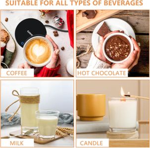 GARMEE Mug Warmer – 2-Temperature Electric Coffee Cup Heater