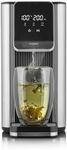 CASO Design Hot 6 Advanced Turbo Hot Water Dispenser, Water Heater with 13 Temperatures 40-100°C, 2.5L Tank, Hot Water in Seconds, One Cup Kettle Alternative, Water Filter Included