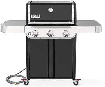 Weber Genesis E-315 Natural Gas Grill for Outdoor Cooking, 3 Burners, Black