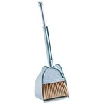 MAYEV Mini Broom with Duspan for Kids,Little Housekeeping Helper Set (Blue)