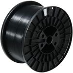 Polymaker 5kg PLA PRO Filament 1.75mm Black, Powerful PLA Filament 1.75mm 3D Printer Filament - PolyLite 1.75 PLA Filament PRO, Cost Effective Large Roll PLA 3D Printing Filament for Big Projects