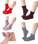 STARVIS 5 Pairs Fluffy velvet snow socks for women Women Thumb Thermal Socks Winter Velvet Pile Lined Socks Thick Fuzzy Slipper Socks(multicolor)