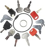 12 Heavy Equipment Key Set Replacem