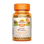 Sundown Naturals Methylcobalamin B12 5000 mcg, 90 Microlozenges