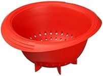 Le Creuset 1-Quart Silicone Berry Colander Cerise