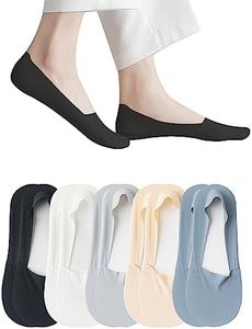 Thin No Show Socks, Low Cut Liner Non Slip Invisible Hidden sock for Flat Boat, Cool Comfort Breathable 5 Pairs Socks