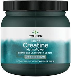 Swanson 100% Pure Creatine MagnaPower - Magnesium Creatine Chelate - 300 Grams (10.6 oz) Pwdr - 60 Servings