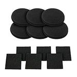 12 Pieces Activated Carbon Filters Compost Bin Replacement Filters