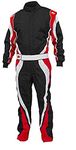 K1 Race Gear Speed 1 CIK/FIA Level 2 Approved Kart Racing Suit (Red/White/Black, Large/X-Large)
