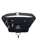 Waterfly Bum Bag Fanny Pack for Men Women Large Waist Pack with Multi Pockets for Running Hiking Camping Workout Cycling