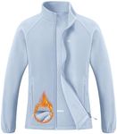 Pioneer Camp Women's Zip Up Fleece Jacket Polar Lightweight Soft Warm Winter Coat Spring Fall Outwear with Zipper Pockets