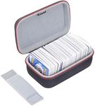 RLSOCO Hard Case Holder forPokemon Trading Cards/Exploding Kittens LLC/Phase 10 Card Game and More - Holds Up to 400 Cards Includes (Cards Not Included)