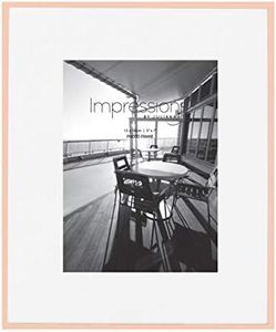 Rose Gold Impressions Cadre photo plaqué en cuivre 5x7 de Juliana