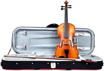 Hidersine Vivente 4/4 size Violin Outfit. For the ambitious student. Complete with Lockable Case, Quality Bow and Rosin. 3180A