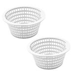 EATAKWARD Swimming Pool Skimmer Basket for Above & in Ground Pool Pool Filter Basket Replacement for Swimline Hydrotools 8928 Olympic ACM88 (Pack of 2)