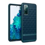 CASEOLOGY by Spigen Parallax Back Cover Case Compatible with Galaxy S20 FE (TPU and PC | Aqua Green)