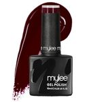 Mylee Gel Nail Polish 10ml [Diva ] UV/LED Soak-Off Nail Art Manicure Pedicure for Professional, Salon & Home Use [Red Range] - Long Lasting & Easy to Apply