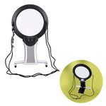 ARSUK Magnifying Glass with Light 2X 6X Magnification Combo Large Hands Free Reading Magnifier Neck Hanging Cord & Desk Stand for Crafts Sewing Cross Stitch Hobby Jewelry Repair