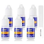 MUSILAN 6 Bottle Nail Glue for Pres