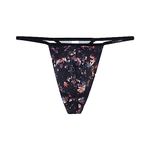 HOM Men's Sebastian G-String Panties, Imprimé Dark Flower, M