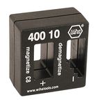 Wiha 40010 Magnetizer & Demagnetizer Shatter Proof Box